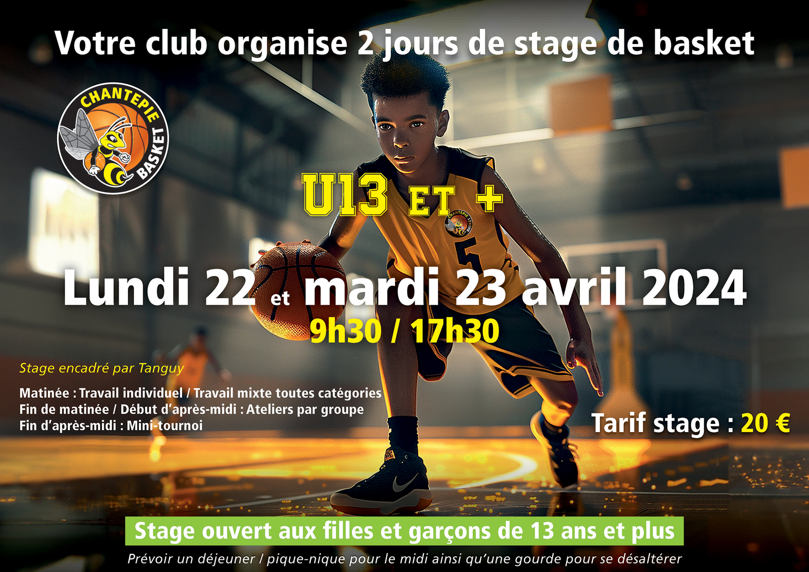 Stage basket / Pâques 2024